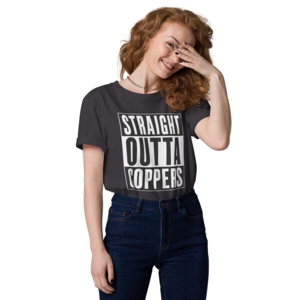 Funny Irish Night Out T-Shirt – Straight Outta Coppers Tee - Image 2