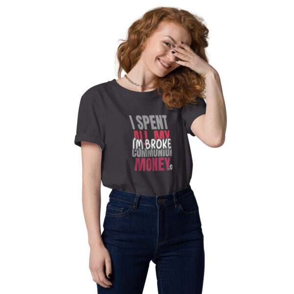 Funny Irish T-Shirt – I Spent All My Communion Money - Image 2
