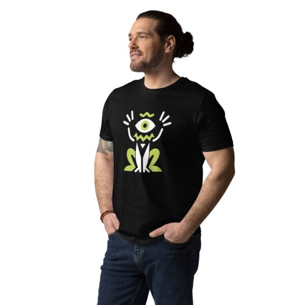 Festival Rave T-Shirt – Rave Oracle Eye Design Tee - Image 3