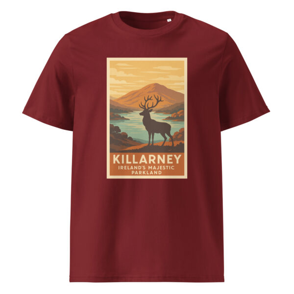 Killarney National Park t-shirt with vintage travel poster design