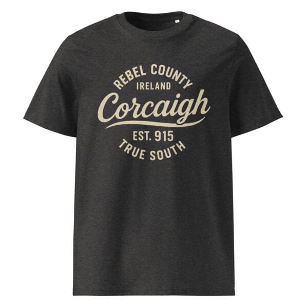 Cork Ireland t-shirt with Rebel County and True South text design