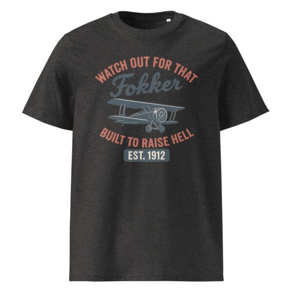 Funny Aviation T-Shirt – Fokker WWI Parody Tee