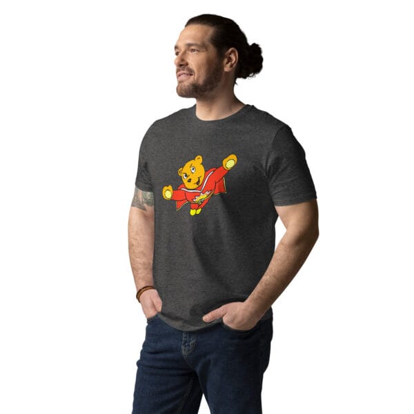 Funny Retro Cartoon T-Shirt – Super Ted Parody Tee - Image 2