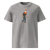 Funny Irish graphic t-shirt with cartoon character wearing a traffic cone hat