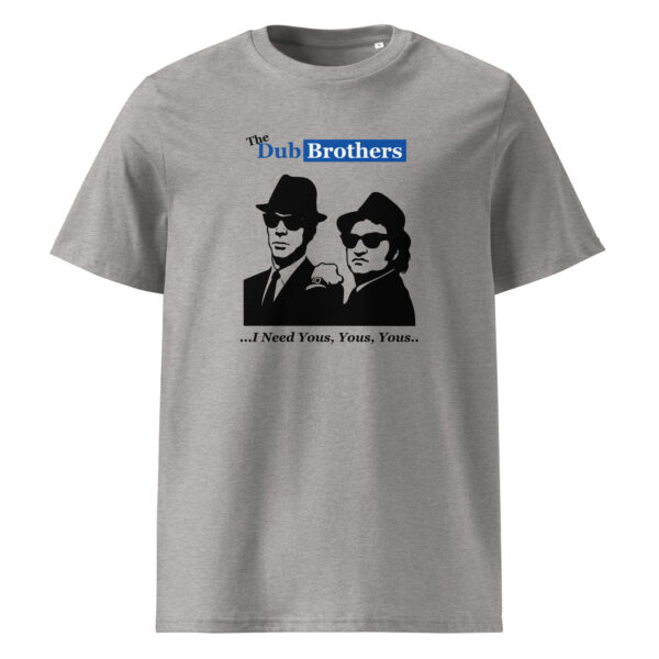 Funny Dublin t-shirt featuring Blues Brothers parody and “Dub Brothers” text