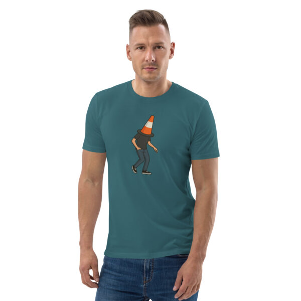 Funny Irish Graphic T-Shirt – Conehead Cone Hat Tee - Image 2