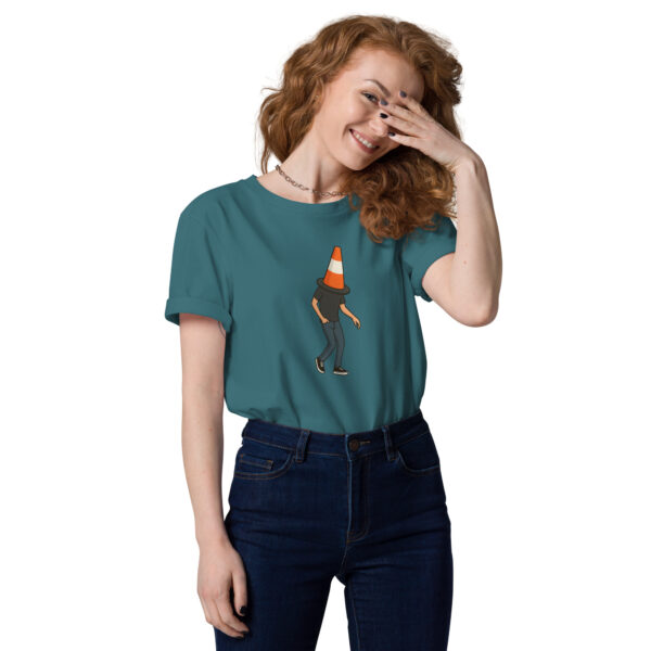 Funny Irish Graphic T-Shirt – Conehead Cone Hat Tee - Image 3