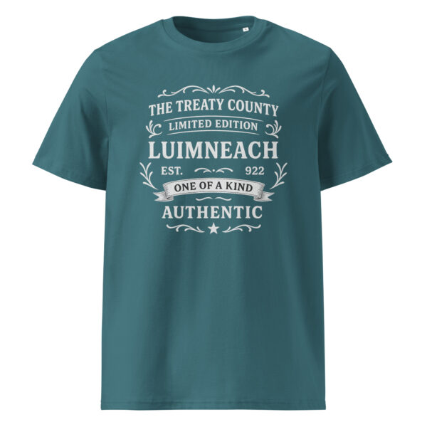 Limerick county t-shirt with vintage-style Treaty County print