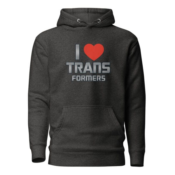 I Love Transformers Unisex Hoodie - Image 4