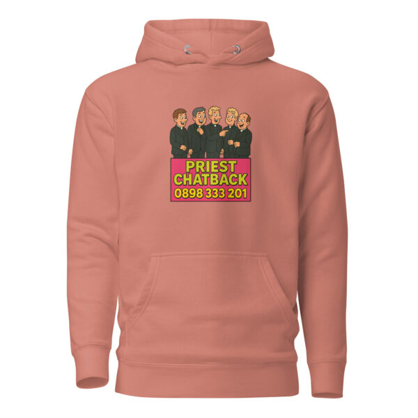 Priest Chatback Unisex Hoodie - Image 10