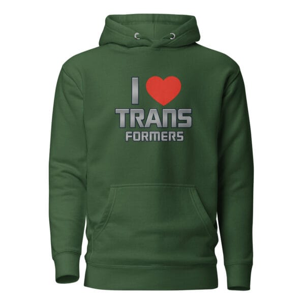I Love Transformers Unisex Hoodie - Image 8