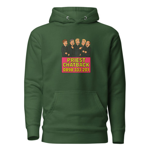Priest Chatback Unisex Hoodie - Image 7