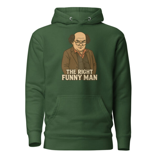 The Right Funny Man Unisex Hoodie - Image 7
