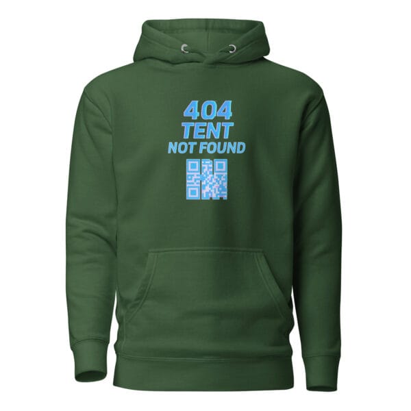 404 Tent Unisex Hoodie - Image 7