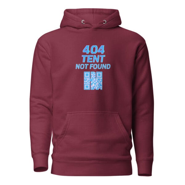 404 Tent Unisex Hoodie - Image 2