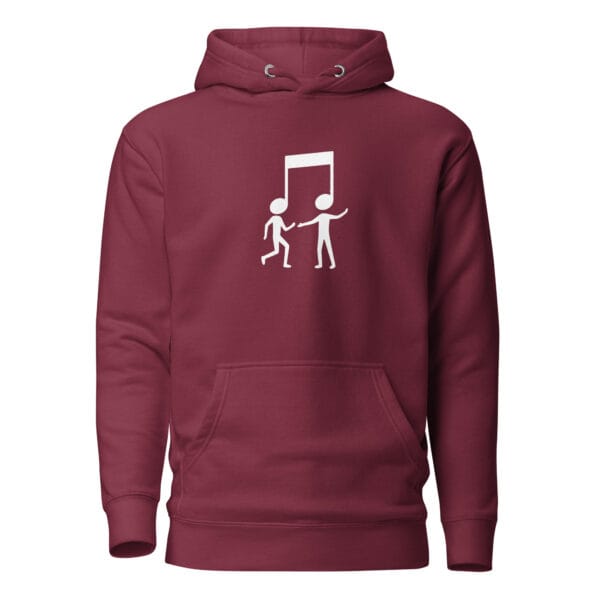 Music Note Unisex Hoodie - Image 2