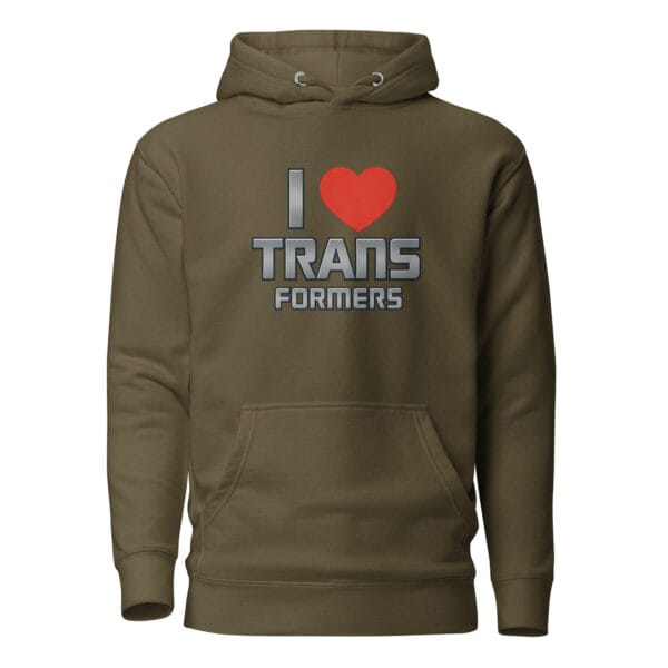 I Love Transformers Unisex Hoodie - Image 9
