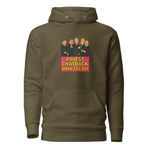 Priest Chatback Unisex Hoodie - Image 8