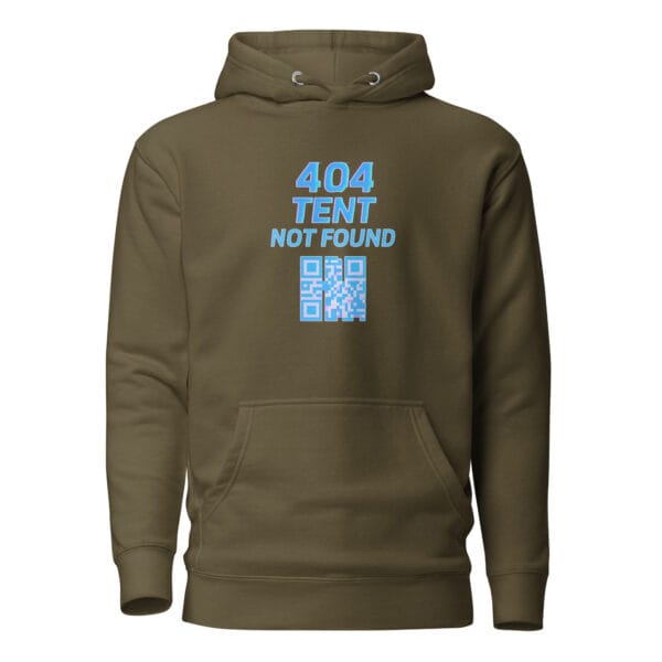 404 Tent Unisex Hoodie - Image 8