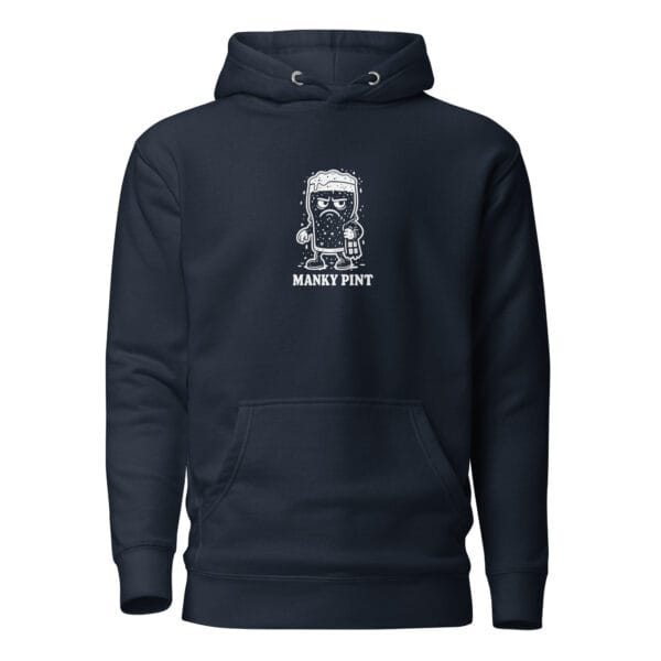 Manky Pint Unisex Hoodie - Image 2