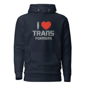 I Love Transformers Unisex Hoodie