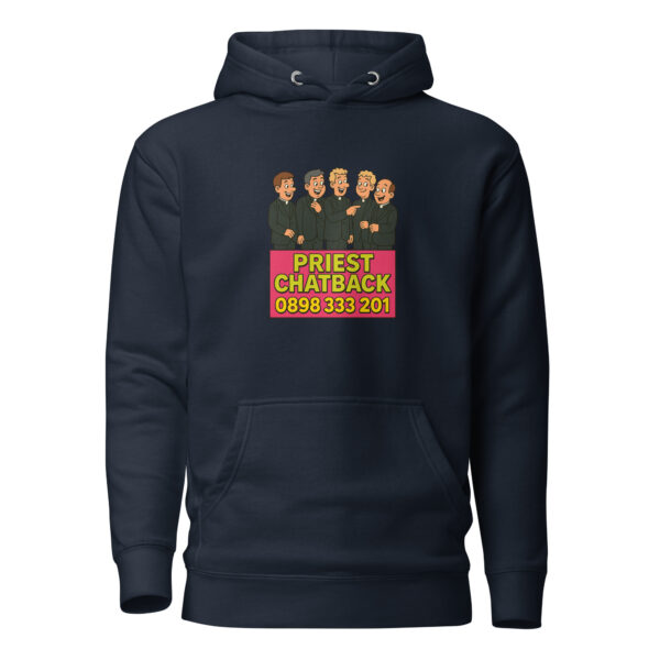 Priest Chatback Unisex Hoodie - Image 2