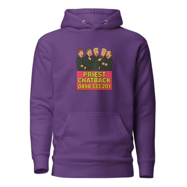 Priest Chatback Unisex Hoodie - Image 6