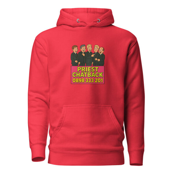 Priest Chatback Unisex Hoodie - Image 9