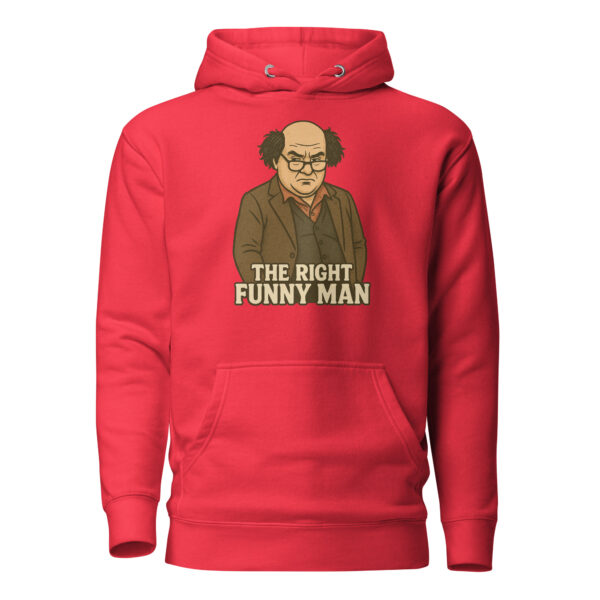 The Right Funny Man Unisex Hoodie - Image 9