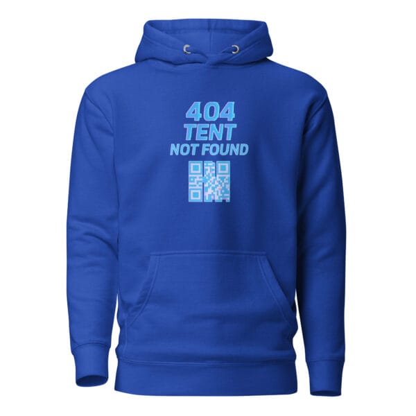 404 Tent Unisex Hoodie - Image 5