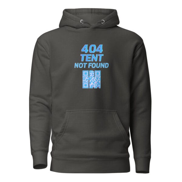 404 Tent Unisex Hoodie - Image 4