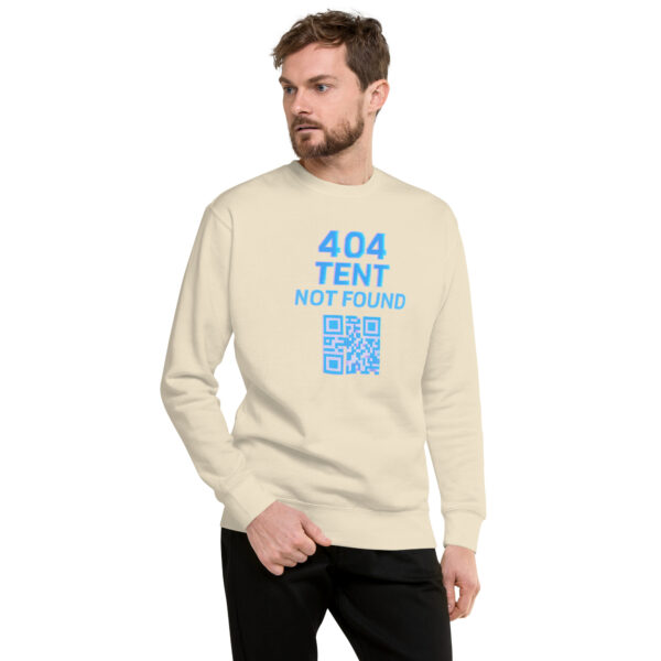 404 Tent Unisex Sweatshirt - Image 10