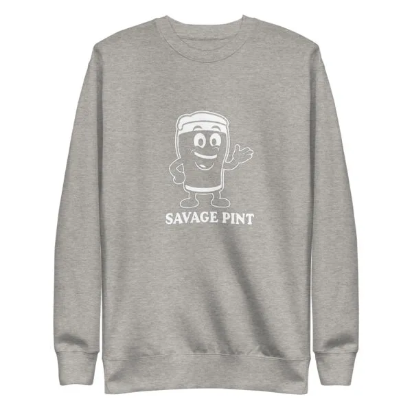 Savage Pint Unisex Sweatshirt - Image 9