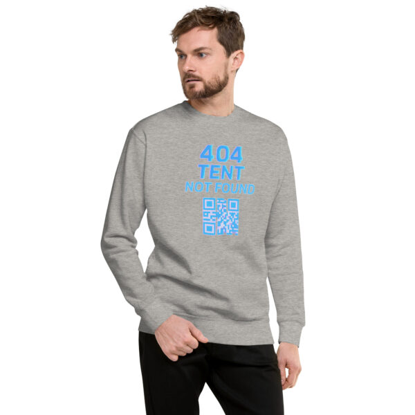 404 Tent Unisex Sweatshirt - Image 9