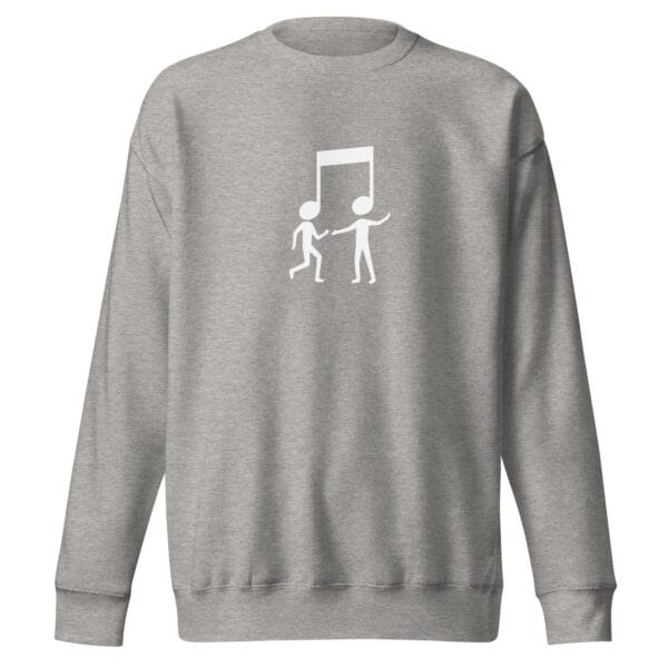 Music Note Unisex Sweatshirt - Image 9