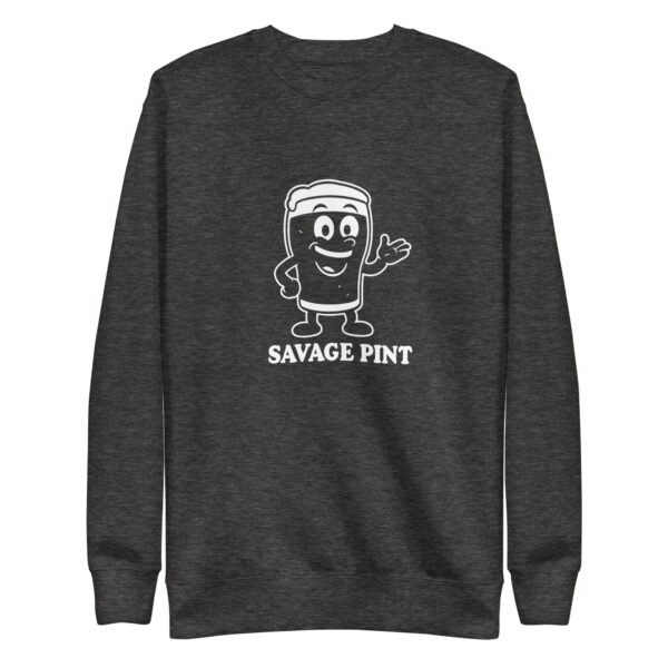 Savage Pint Unisex Sweatshirt - Image 3