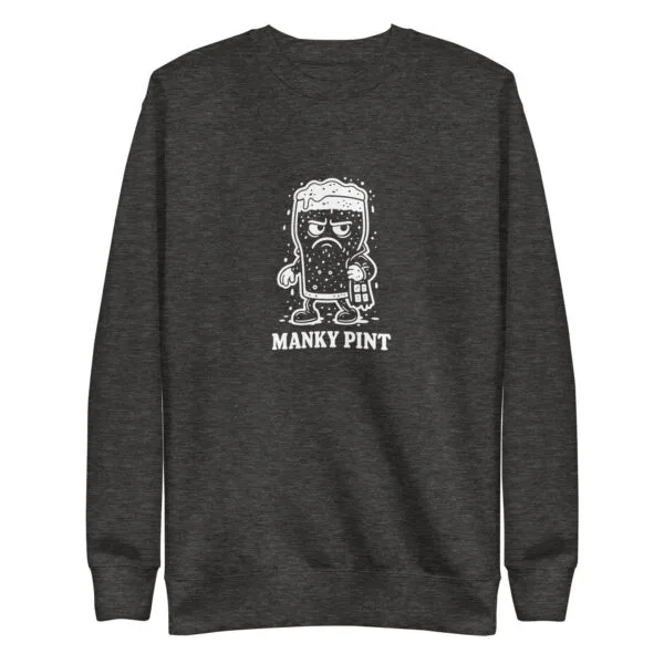 Manky Pint Unisex Sweatshirt - Image 3