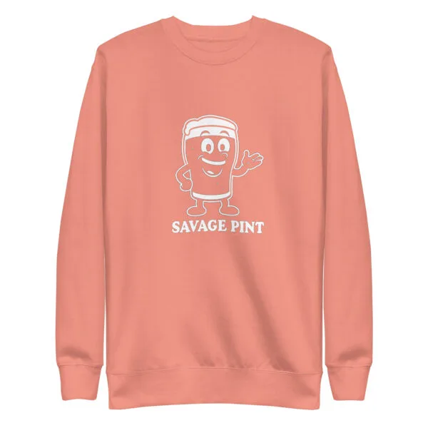 Savage Pint Unisex Sweatshirt - Image 8