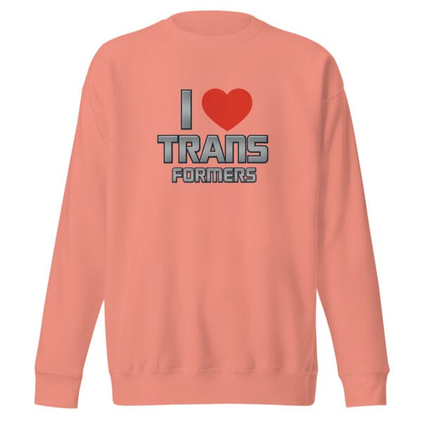 I Love Transformers Unisex Sweatshirt - Image 2