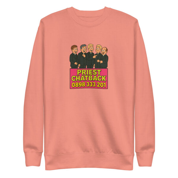 Priest Chatback Unisex Sweatshirt - Image 5