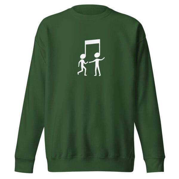 Music Note Unisex Sweatshirt - Image 6