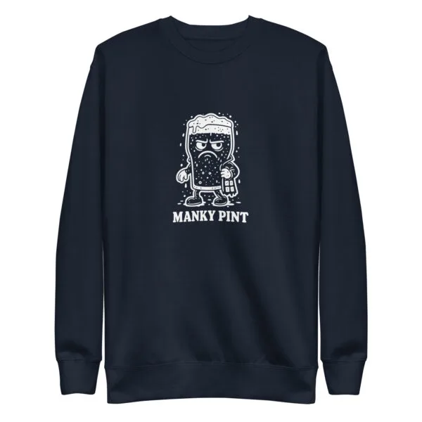 Manky Pint Unisex Sweatshirt - Image 2