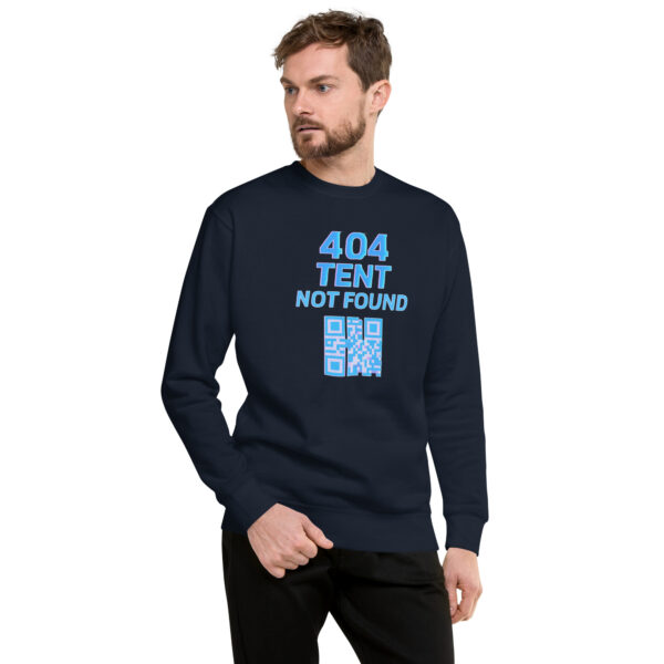 404 Tent Unisex Sweatshirt - Image 2