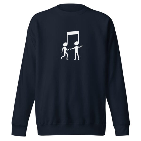 Music Note Unisex Sweatshirt - Image 2