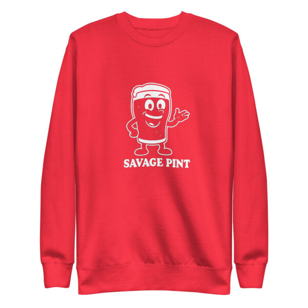 Savage Pint Unisex Sweatshirt - Image 7
