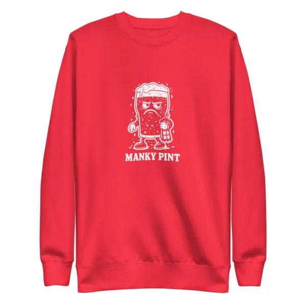 Manky Pint Unisex Sweatshirt - Image 7