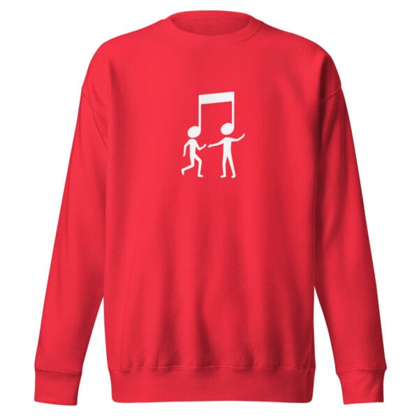 Music Note Unisex Sweatshirt - Image 7