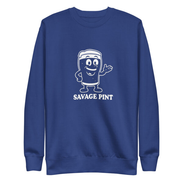 Savage Pint Unisex Sweatshirt - Image 4