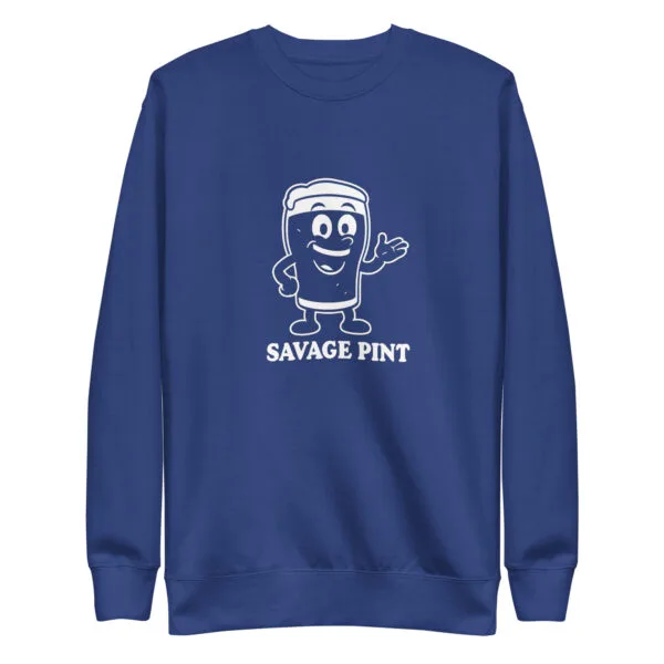 Savage Pint Unisex Sweatshirt - Image 4
