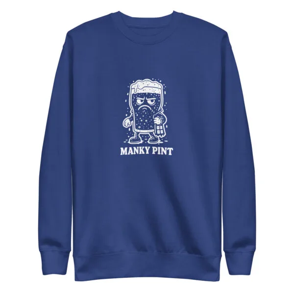 Manky Pint Unisex Sweatshirt - Image 4